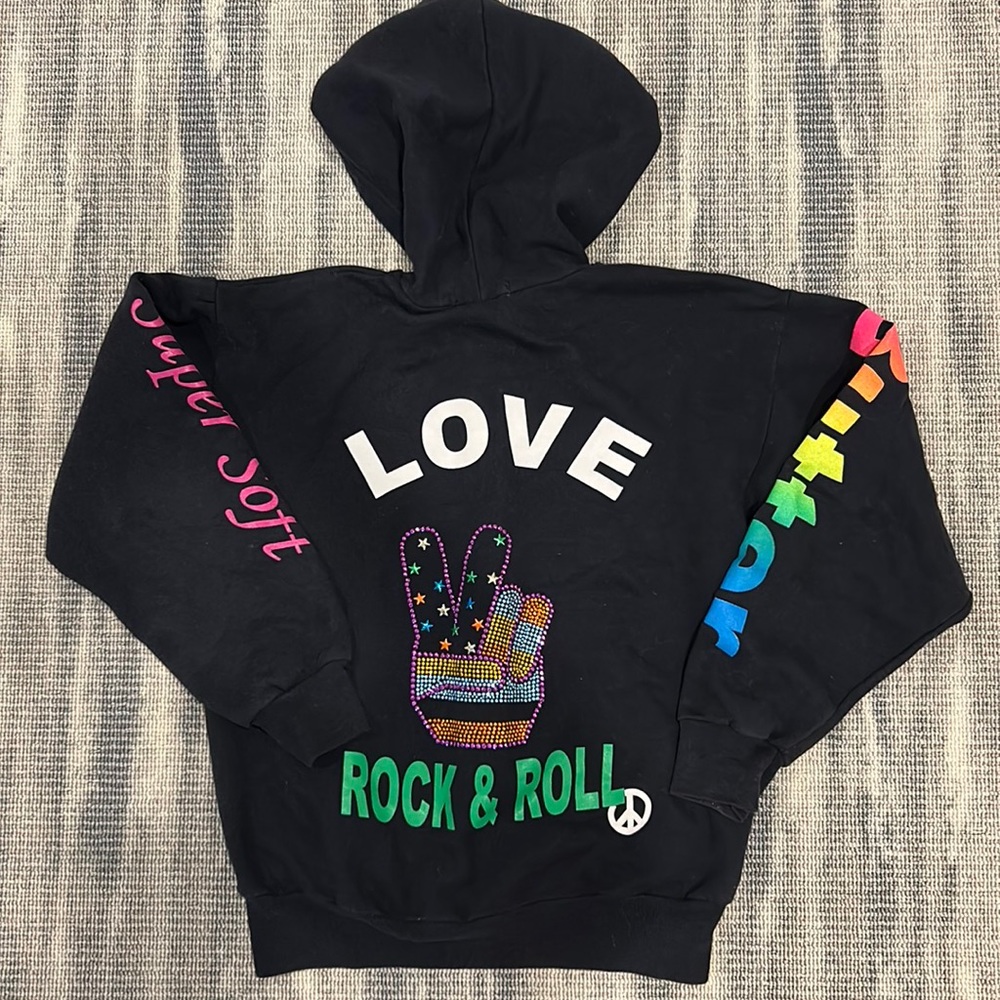 Butter zip up hoodie sweatshirt